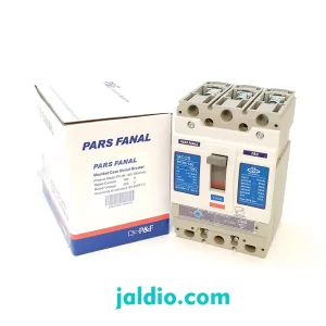 کلید اتوماتیک قابل تنظیم 200 آمپر پارس فانال قدرت قطع 50 کد PF3N 250-200A adj