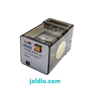 رله شیشه ای سه کنتاکت 220 ولت AC پارس فانال PFR 13 220 VAC