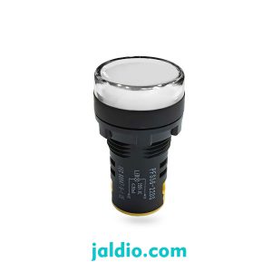 چراغ سیگنال 220 ولت AC قطر 22 سفید پارس فانال مدل PFS56 22D