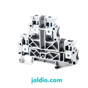ترمینال ریلی پیچی دو طبقه سایز 10 رعد DRTP 10