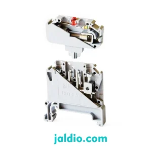 ترمینال ریلی سری فیوزی چراغدار 220 ولت سایز 2/5 رعد RDT 2.5 - CFC LD 220