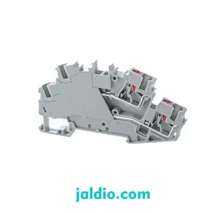 ترمینال ریلی فشاری دو طبقه سایز 4 رعد مدل DRPIT 4RT/PG4 – 2L