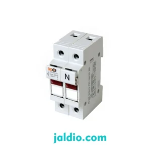 سکسیونر تک پل 38×10 + نول چراغدار رعد RFH 10 N LD