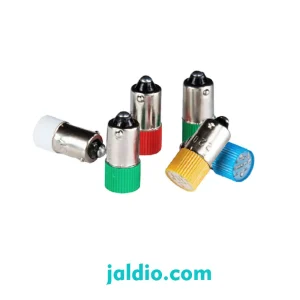 لامپ رنگی چراغ سیگنال رعد BA9S/M 24VAC/DC