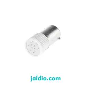 لامپ سفید چراغ سیگنال رعد Lamp BA9S/M 24-48-110-220 VAC/DC