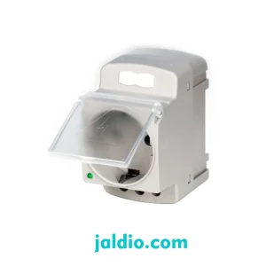 پریز ریلی کاور دار چراغدار رعد DSO/LD