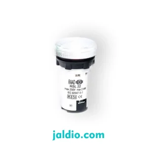 چراغ سیگنال LED قابل تعویض سفید رعد RSL 24-48-110-220 V