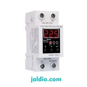 محافظ ولتاژ دیجیتال 60A شیوا امواج کد VPJT-60