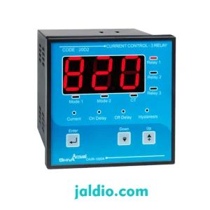 کنترل آمپر ۳ رله ای شیوا امواج CA3R-1000A