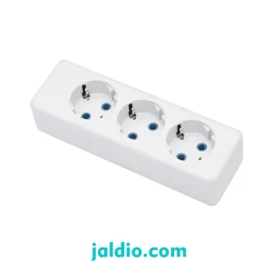 شهاب سه خانه ارتدار بدون کلید با کابل 1.8 | 3 | 5 متری پارت الکتریک