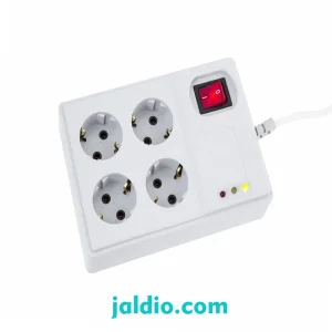 محافظ 4 خانه کامپیوتر آنالوگ با کابل 1.8 متری پارت الکتریک کد 2204