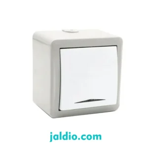 پریز یک پل روکار شهاب پارت الکتریک کد 4045